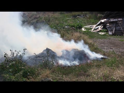 მავნე ჩვევა ...მინდვრების თვითნებურად გადაწვა ძალიან საზიანოა